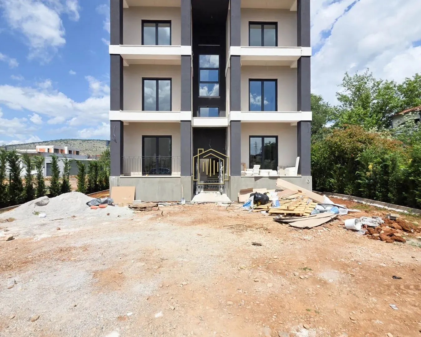 Prodaja, dvosoban stan, 59m², Dalmatinska ulica, Podgorica