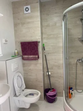 Bathroom with a shower. - image 5