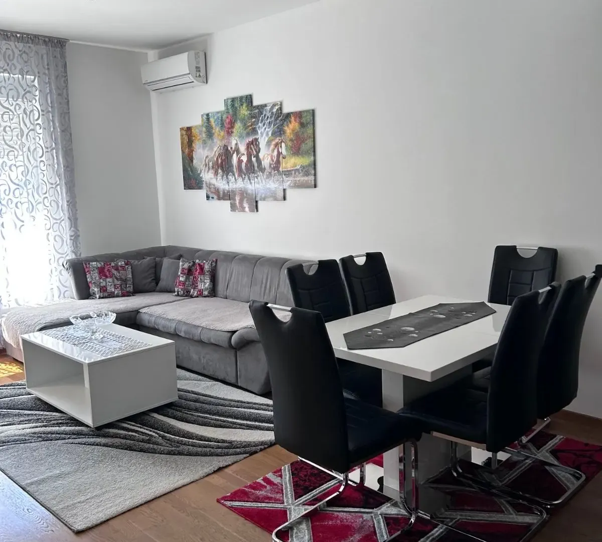 Rent, one bedroom apartment, 45m², Zabjelo, Podgorica