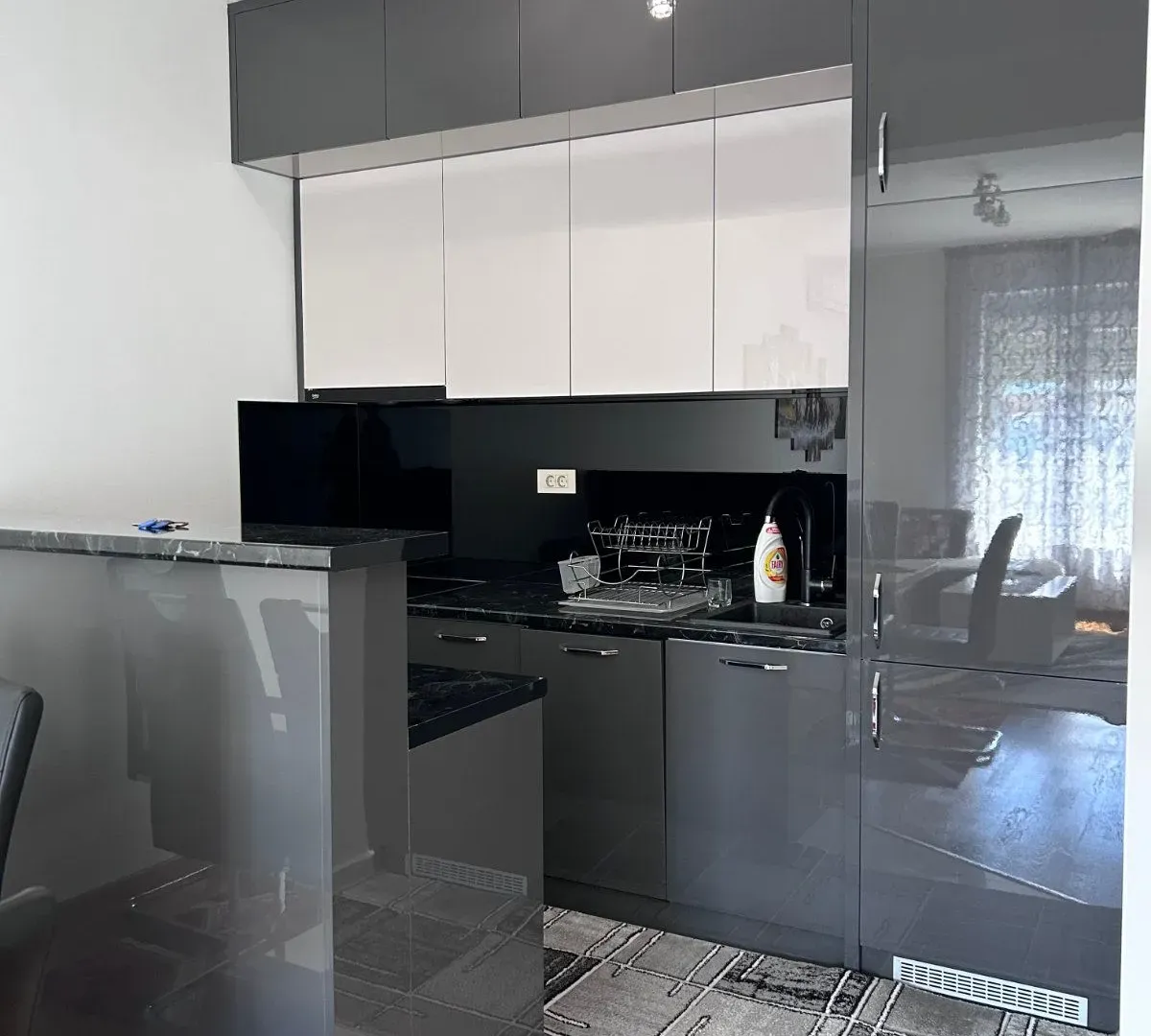 Rent, one bedroom apartment, 45m², Zabjelo, Podgorica