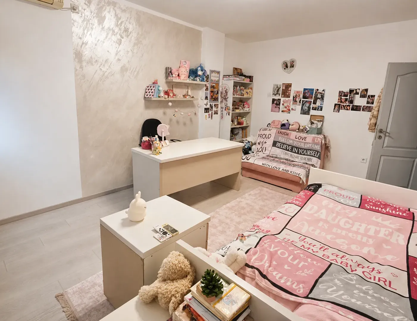 Rent, three bedroom apartment, 100m², Pejton, Podgorica