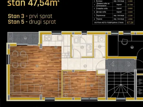 Prodaja, dvosoban stan, 47m², Staro groblje, Niš - image 2
