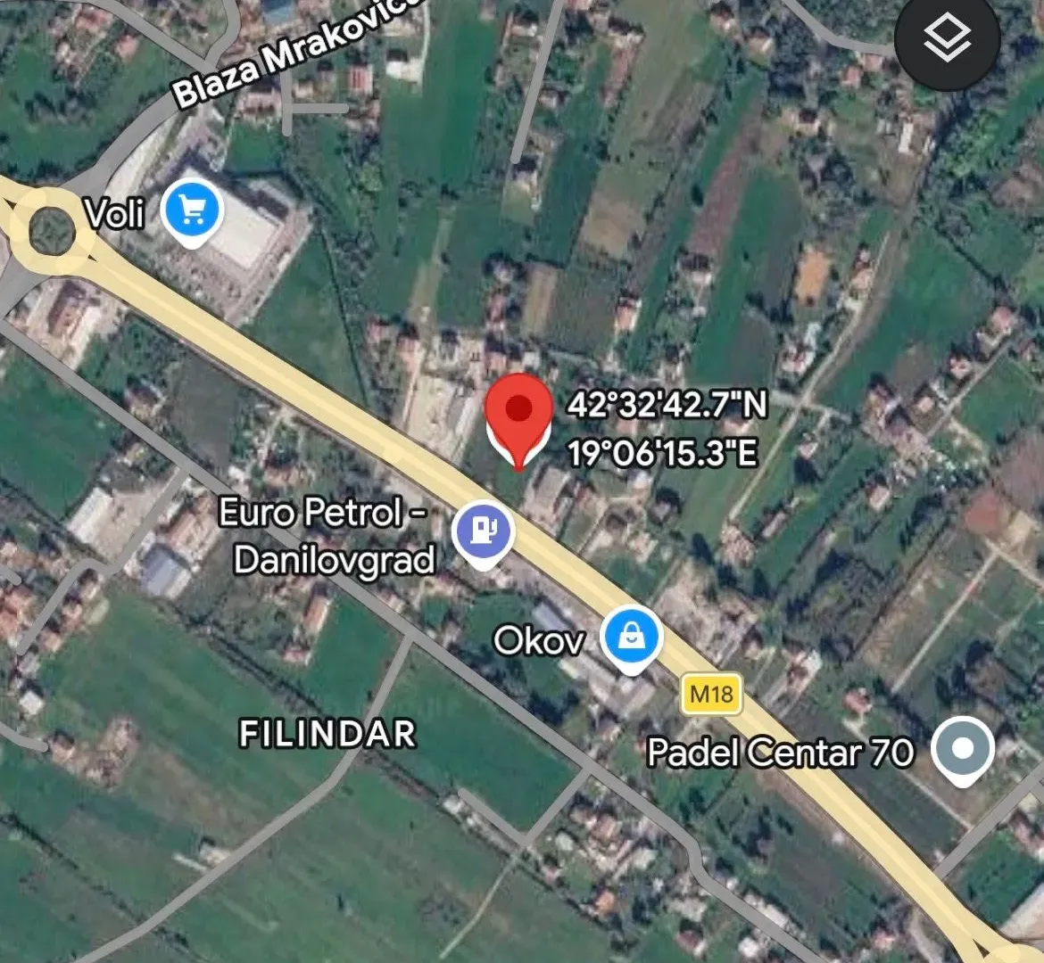 Prodaja, plac, 2320m², Glavica, Danilovgrad