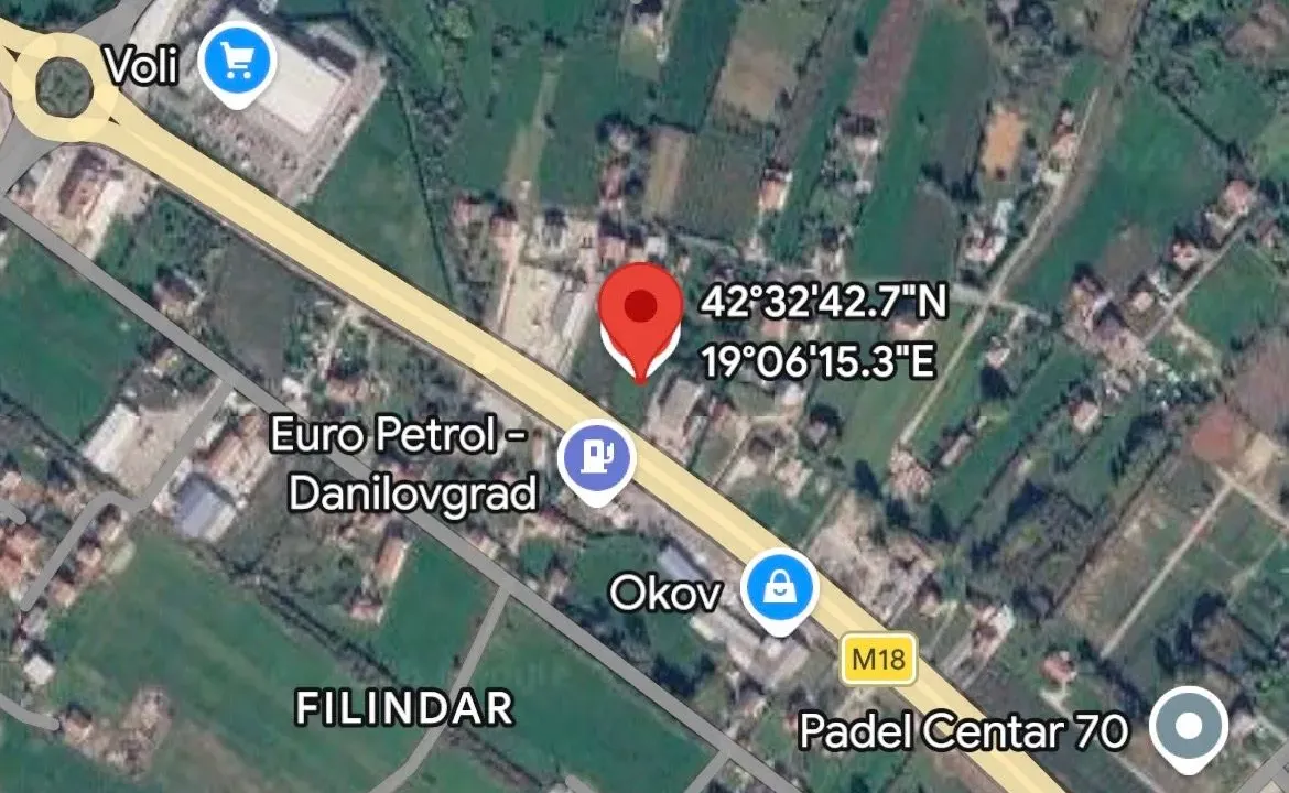 Sale, land lot, 2320m², Glavica, Danilovgrad