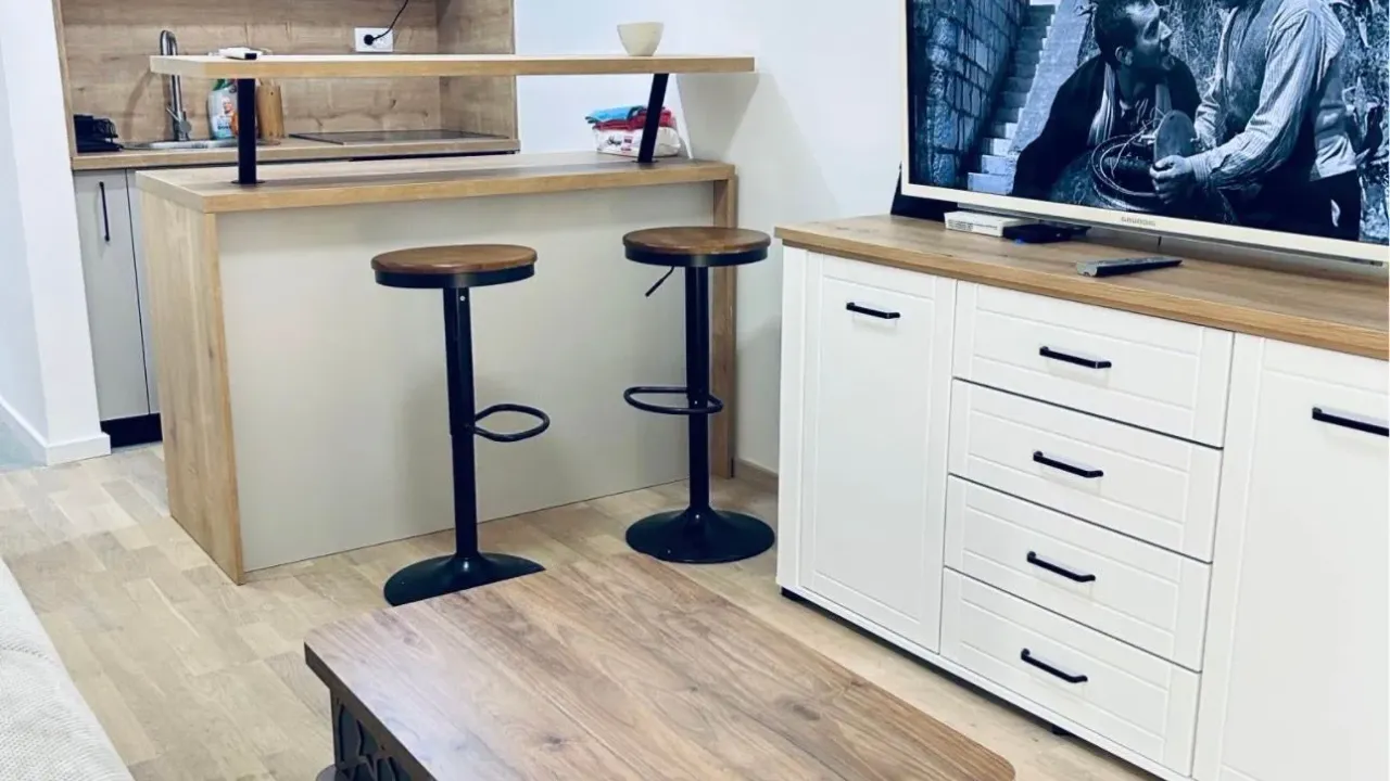 Rent, studio apartment, 30m², Vezirov Most, Podgorica