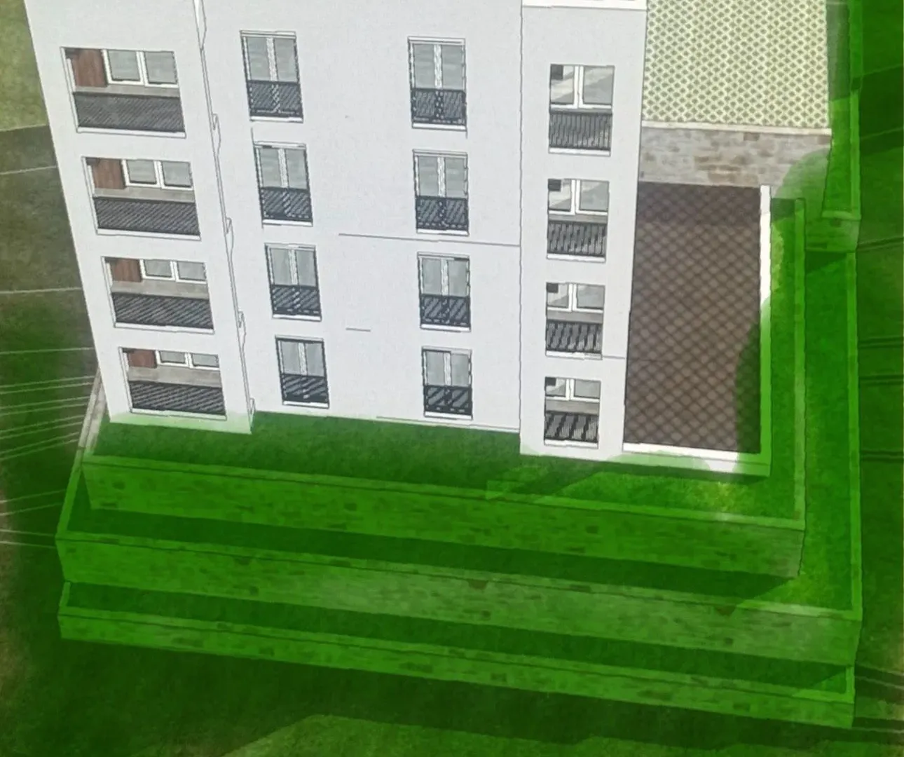 Prodaja, dvosoban stan, 49m², Zeleni Pojas, Bar