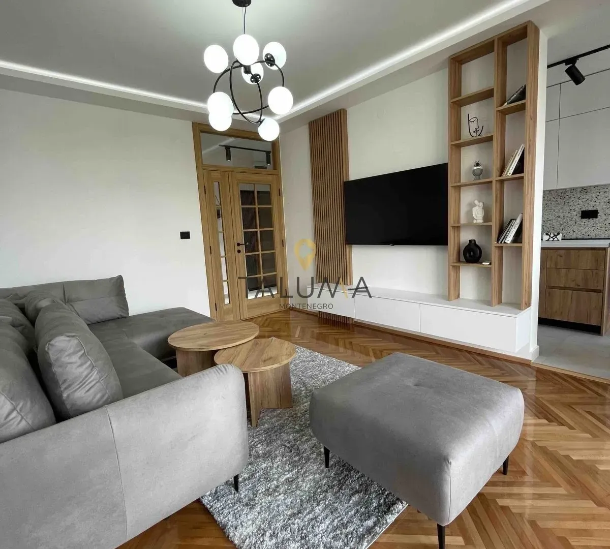 Rent, two bedroom apartment, 65m², Gintaš, Podgorica