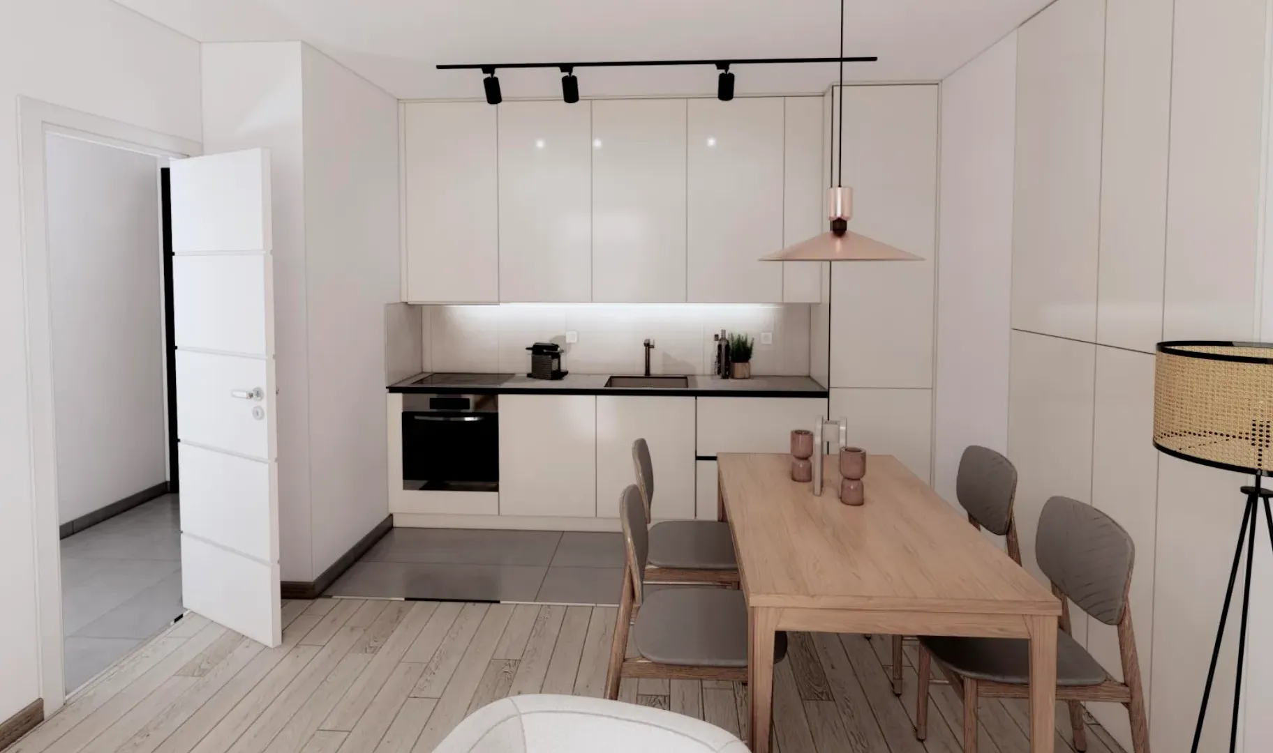 Prodaja, jednosoban stan, 55m², Muo, Kotor