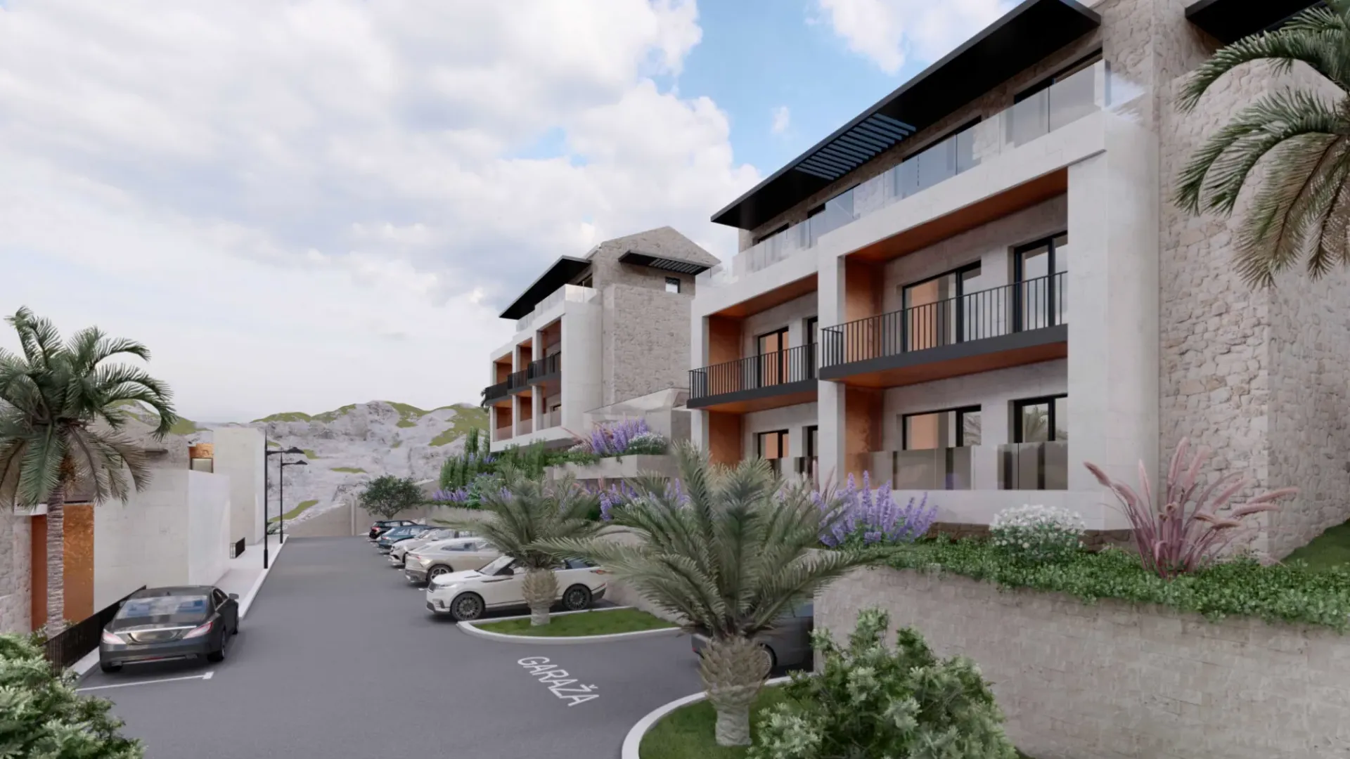 Prodaja, jednosoban stan, 55m², Muo, Kotor