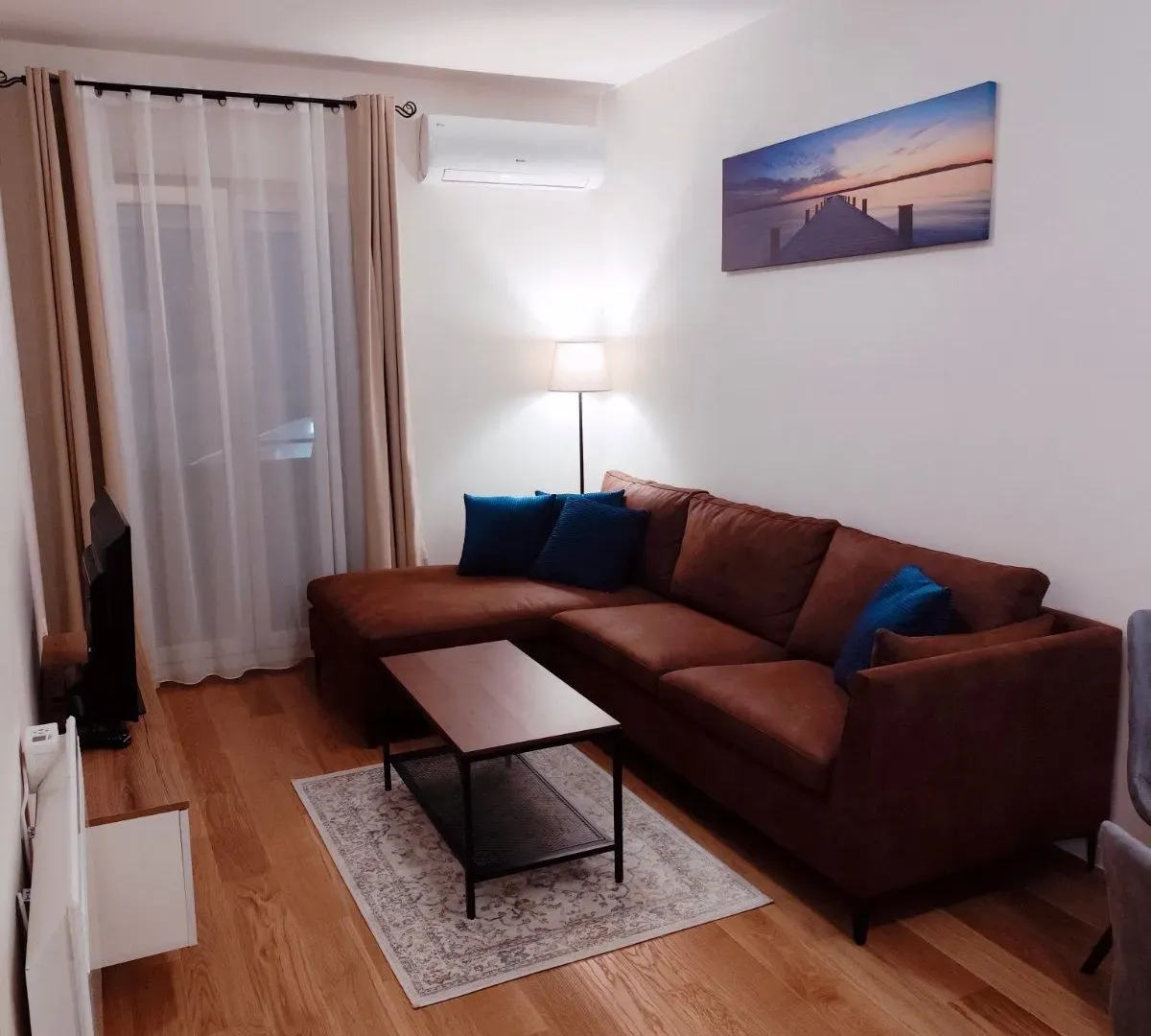 Rent, one bedroom apartment, 40m², Central Point, Podgorica