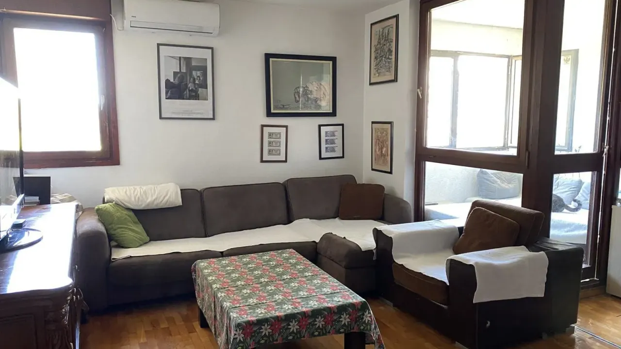 Rent, one bedroom apartment, 60m², Blok 5, Podgorica