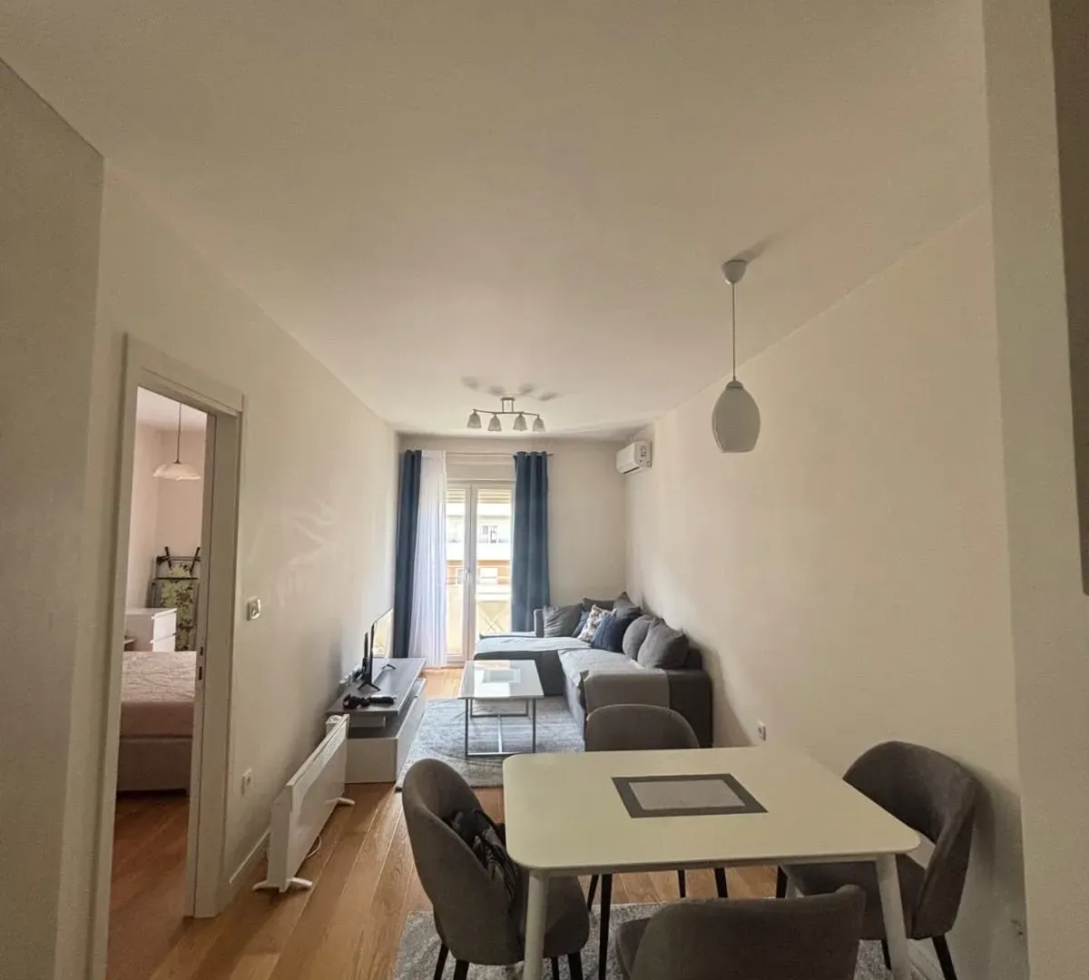 Rent, one bedroom apartment, 43m², Central Point, Podgorica
